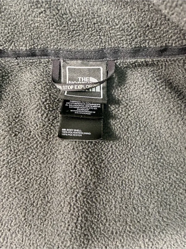 The North Face Dark Gray Teddy Jacket - Image 7