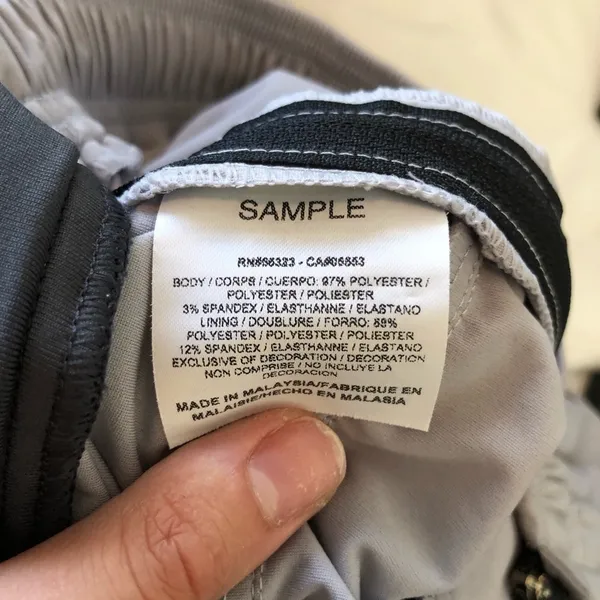Women’s Black and Grey Nike Reflective Running Pants Size M - Image 10