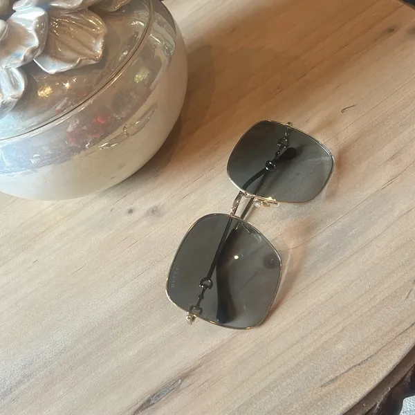 Gucci Horsebit Square-Framed Sunglasses - Image 12