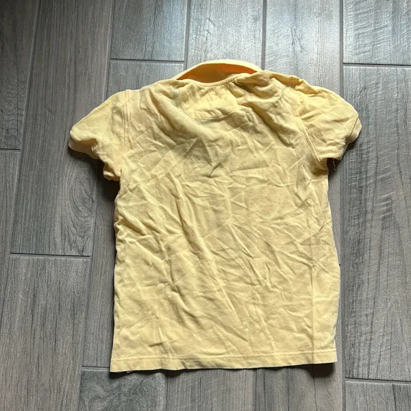 Ping Yellow Polo Shirt Lightweight Cotton Blend - Image 3