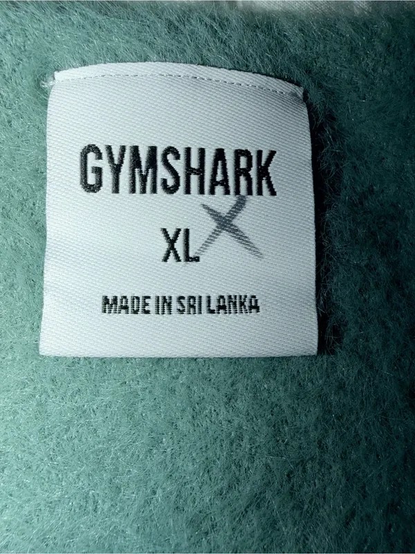 GymShark Whitney Simmons Eyelash Knit Bandeau Tank - Leaf Green - Image 5