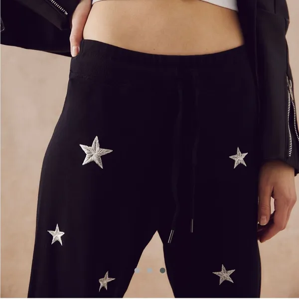Free People Driftwood Stevie Star Joggers - Image 13