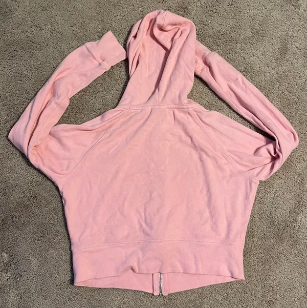 Aeropostale Cropped Zip Up - Image 2