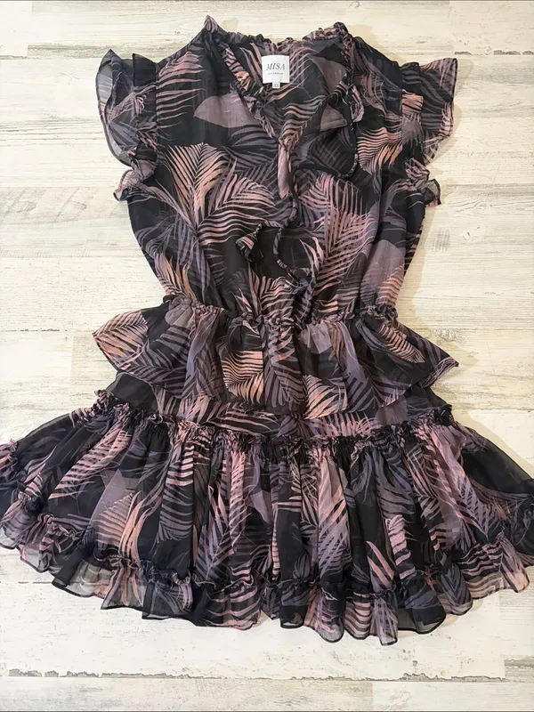 Misa Los Angeles Lilian Dress in San Miguel Palm Size XS - Image 7