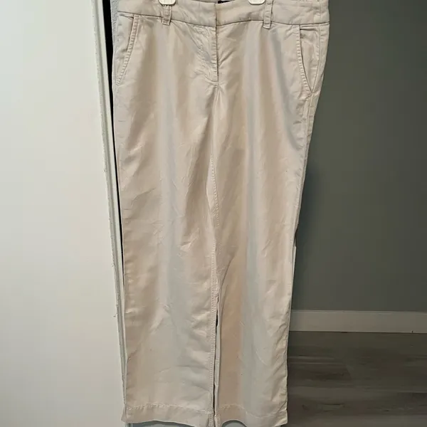 J crew   Chic‎ Beige pants - Image 3