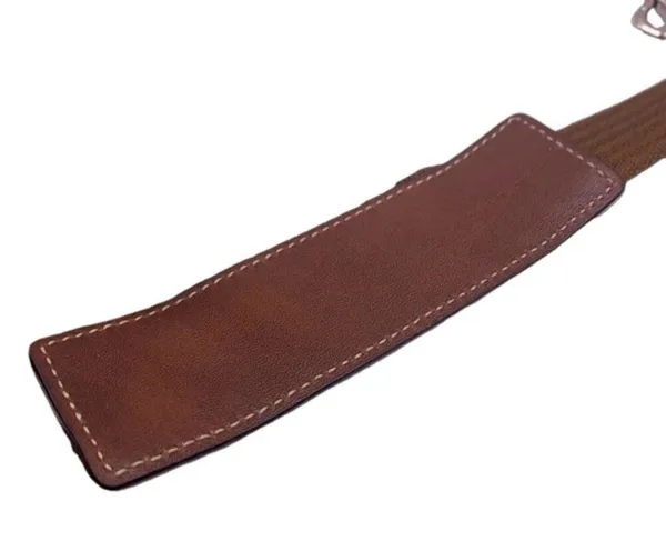 Brown Fabric Adjustable Crossbody Replacement Strap - Image 5