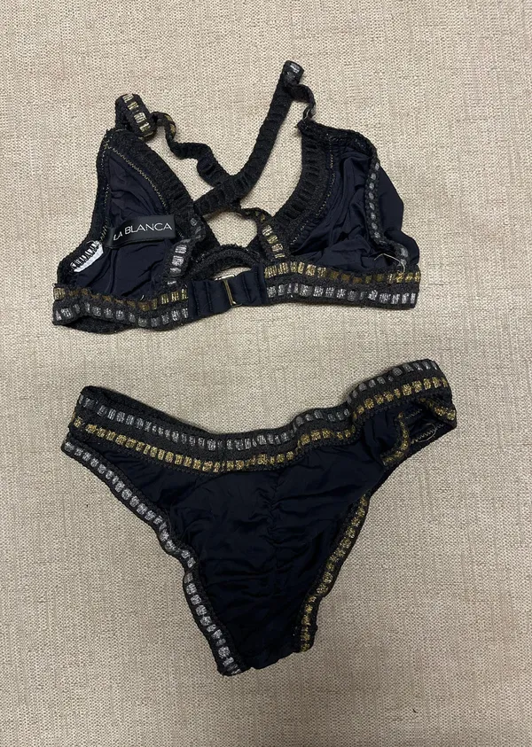 Swim Suit Black Size 4 - Image 2