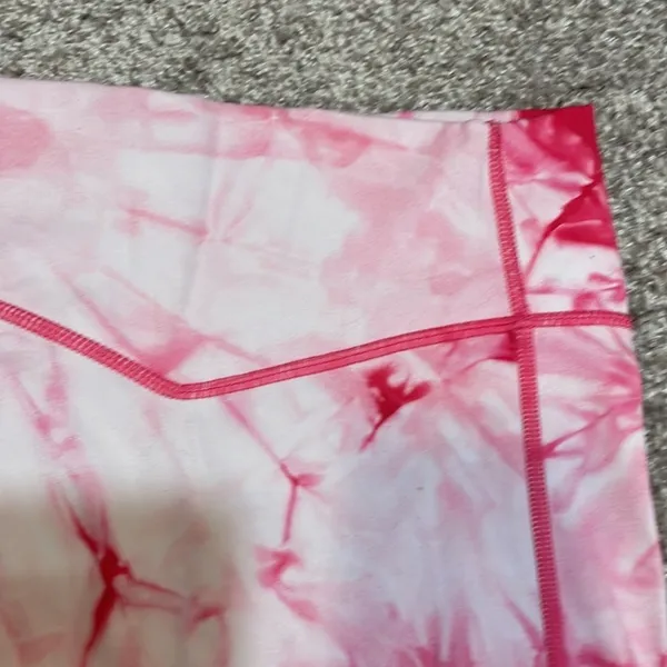 Balance athletica hot pink tie dye oasis biker short - Image 11