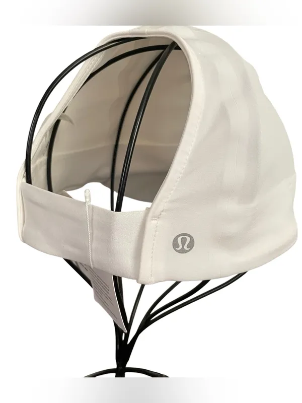 Lululemon Fast And Free Run Hat White Ponytail Running Cap Women’s One Size NWT - Image 2