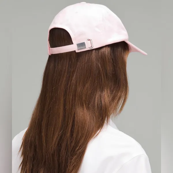 NWT Lululemon Unisex Classic Ball Cap Wordmark Strawberry Milkshake Sakura Pink - Image 3