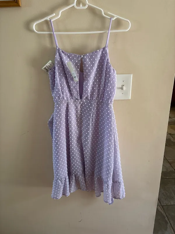 Francesca's Dress purple xs NWT - Image 4