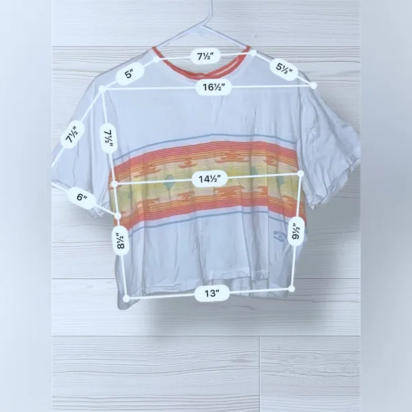 BILLABONG X WRANGLER Women’s Border Line Jaquard Short Sleeve Graphic Tee - Image 9