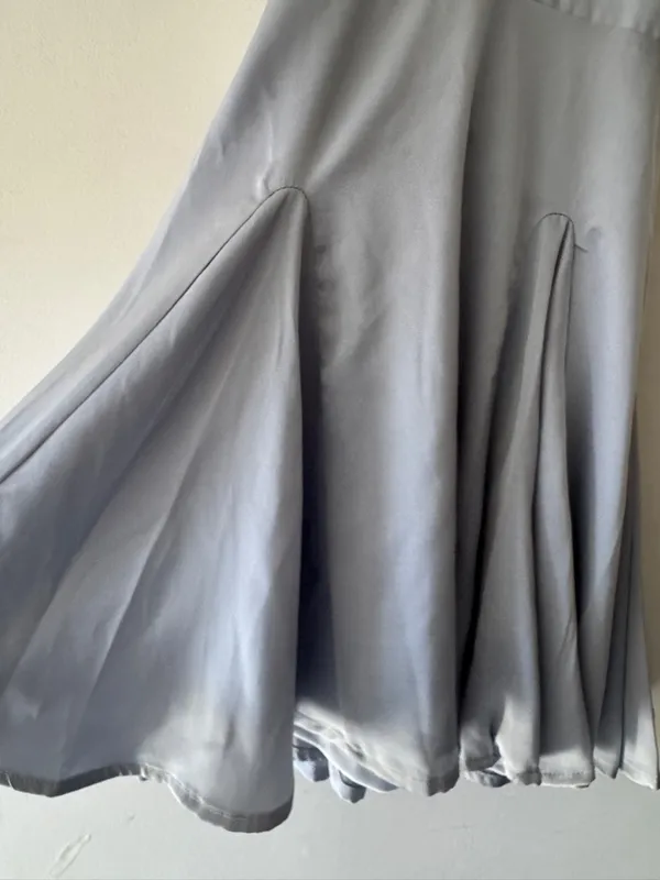 NEW!! Lulus A Dream Come True Light Blue Satin‎ Mini Dress - Image 9