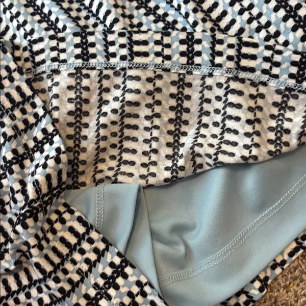 NWT LOFT Blue Boho Pattern Dress - Image 11