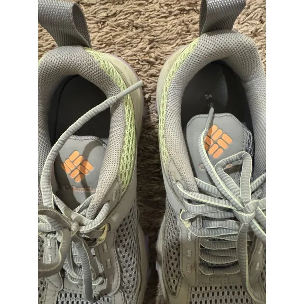 Columbia Women's‎ Trail Hiking Shoes Gray Green Lace Up Size 7.5 - Image 5