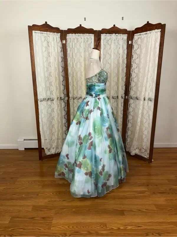 Gorgeous Vintage Y2K Tony Bowls Le Gala Prom Gown - Image 3