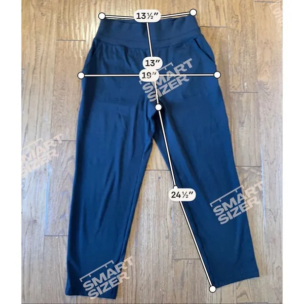 Stylus high rise 25” black jogger pant size M - Image 3