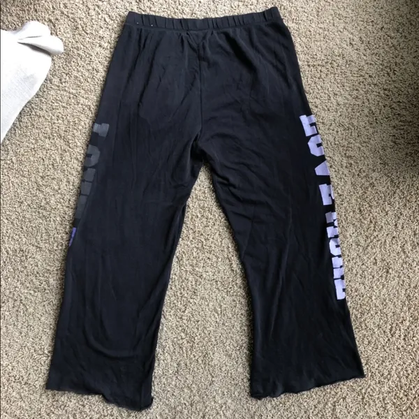 VS pink sweats Sz M - Image 2