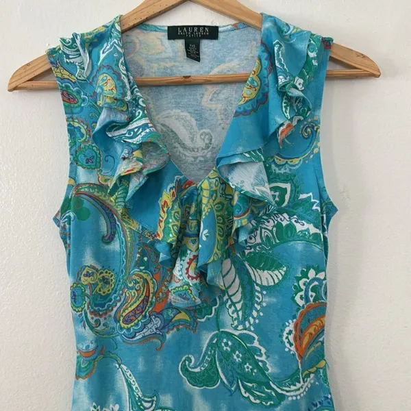 Ralph Lauren Floral Paisley midi dress NWT - Image 2