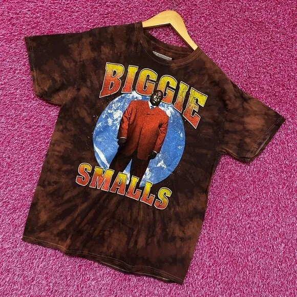 Biggie Smalls World The King of New York Rap Tie Dye XL - Image 3