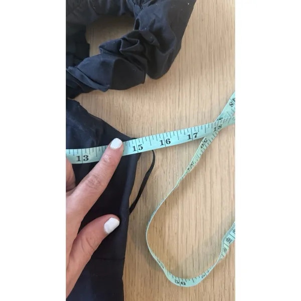 Abercrombie & Fitch Crop Top Scrunchie-Style Straps Shirred Bodice Size Small - Image 6