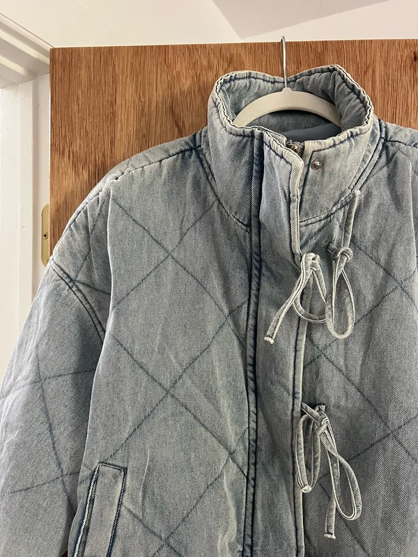 JOA quilted denim jacket  - Image 2