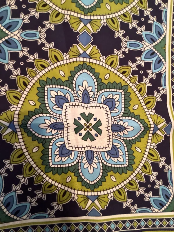 Vera Bradley | ladies square silk scarf.  - Image 8