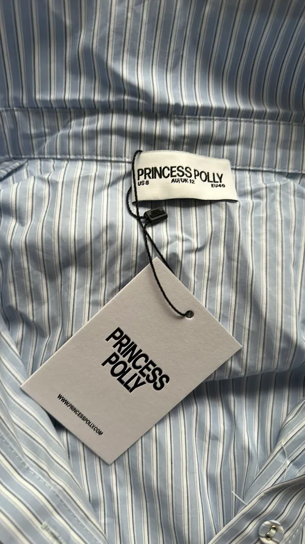 Princess Polly Dress Pinstripe Button-Up - Image 2