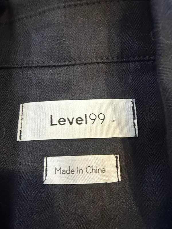 Level 99 Black Asymmetric Zip Moto Jacket Small - C69-022 - Image 2
