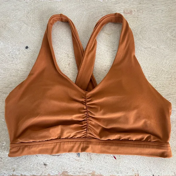 Aerie Offline Ruched Front Racerback Bra - Image 3