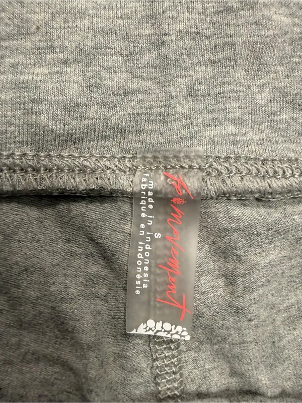 FP Movement by Free People Heather Gray High-Rise Athletic Bike Shorts‎ Size S - Image 5