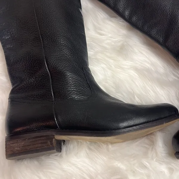 H by Halston Tall Shaft Leather Boots Size 9B BIN 12‎ - Image 3