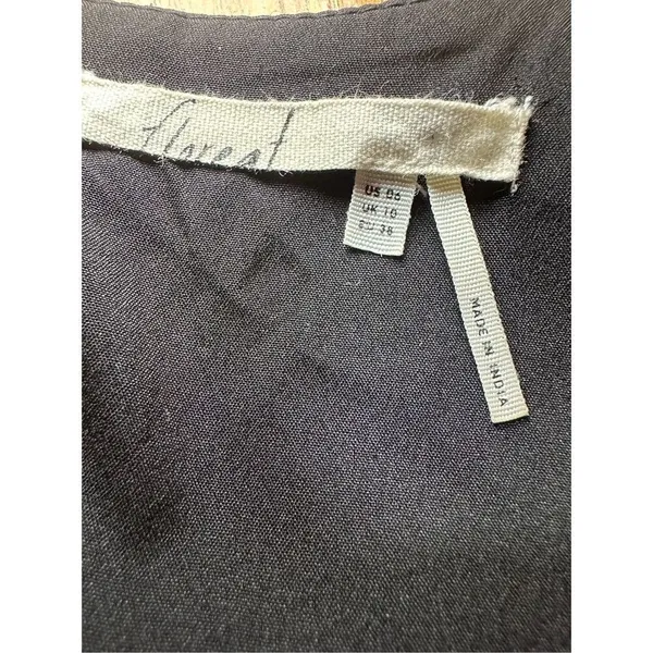ANTHROPOLOGIE FLOREAT INKWASH SHIFT TUNIC DRESS sz‎ 6 - Image 6