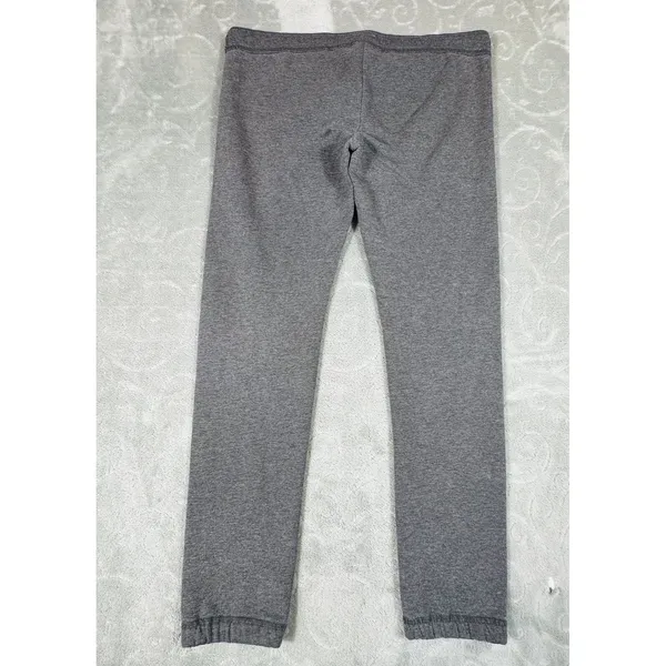 Abercrombie & Fitch Y2K Vintage Style Joggers Gray Sweatpants Large Spellout 90s - Image 8