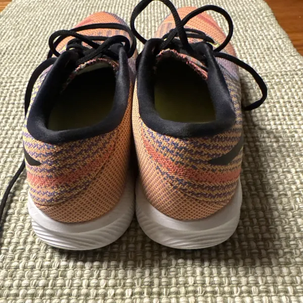 ASICS fuse Gel‎ F910218 Women's Size 8 1/2 Orange Yellow Purple - Image 3