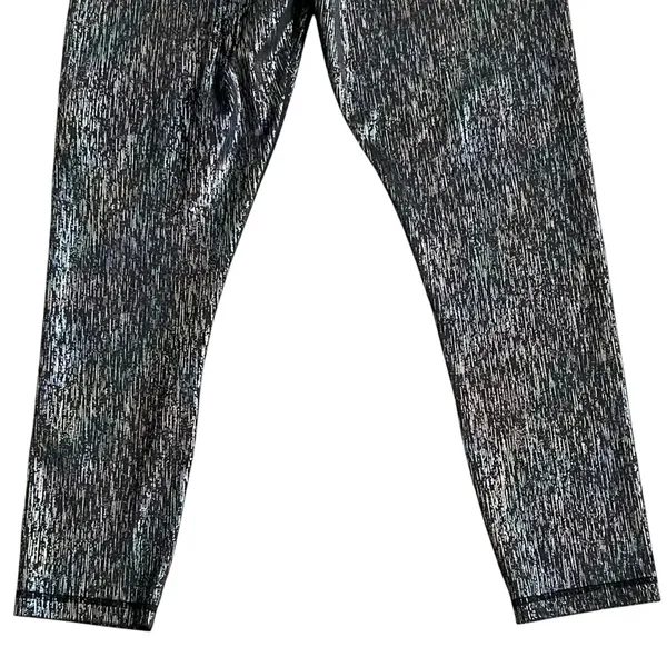 Zyia Active Black Vertical Mirage Light and Tight High Rise 7/8 Leggings Size 12 - Image 10
