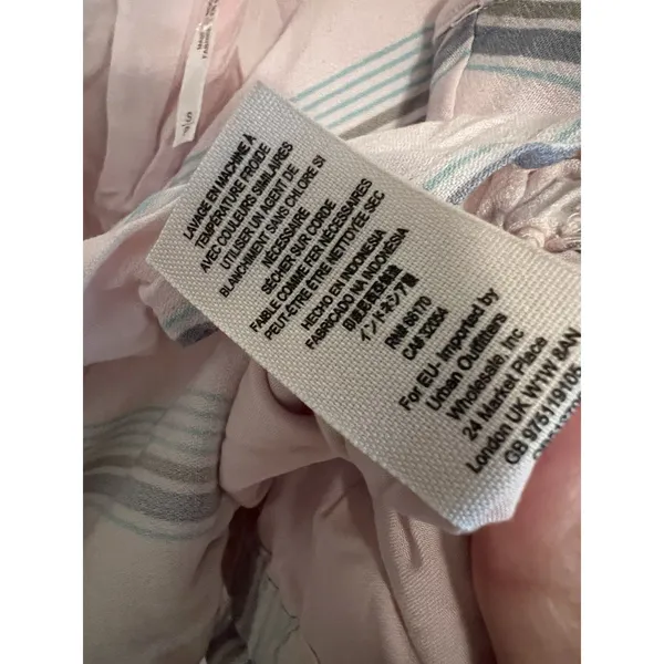 FREE PEOPLE Size S‎ Psychedelic Summer Tank Top Pink Ivory Combo - Image 8