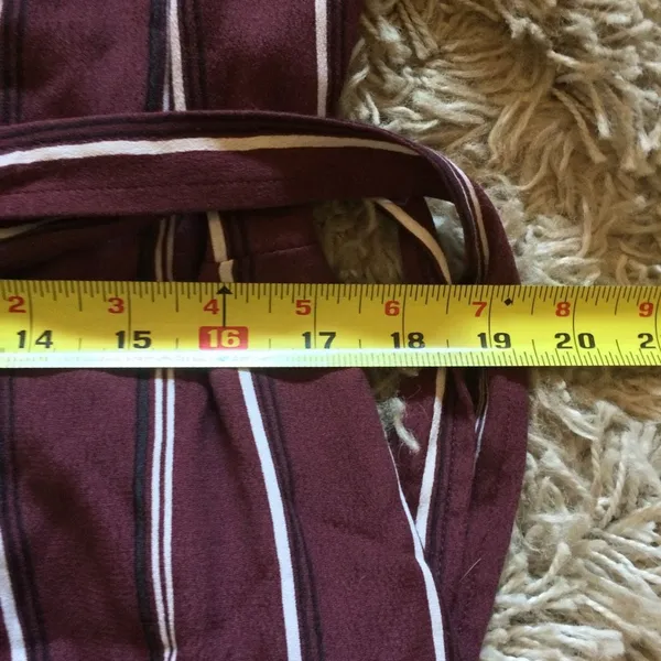 Aritzia Wilfred Jess’s wrap dress large maroon - Image 6