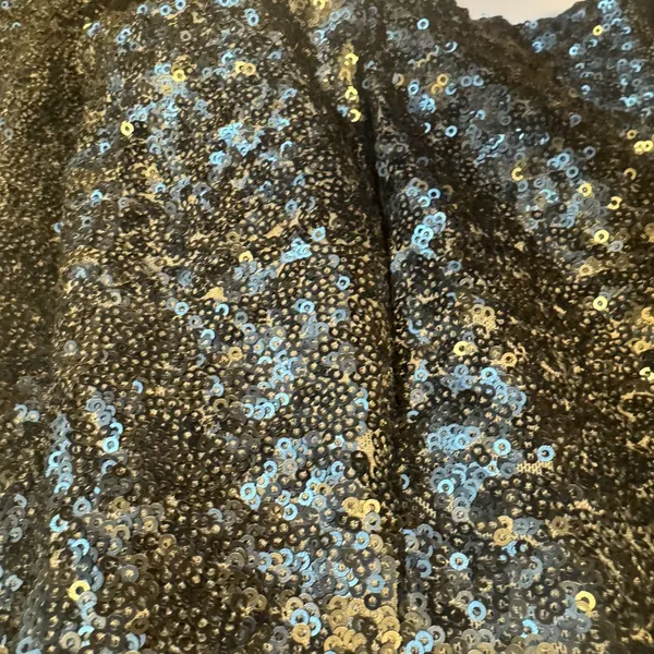 La‎ Fee Verte Black and Silver Bomber Jacket with Metallic Finish - Image 6