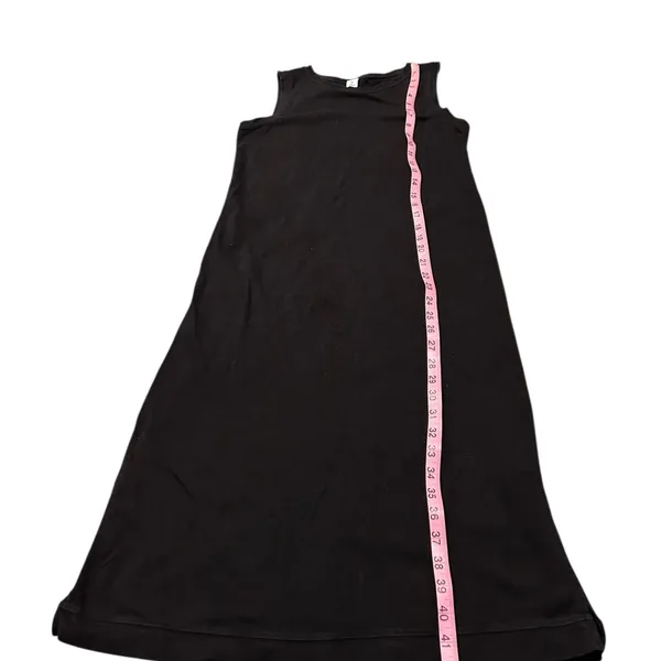 OLD NAVY black t-shirt dress - Image 2