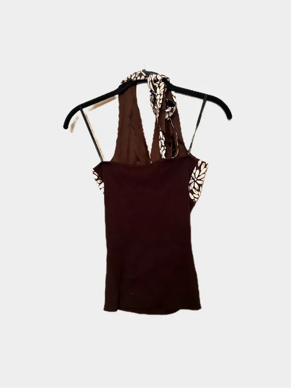 Y2K Vintage Bebe Charm Halter Top - Image 4