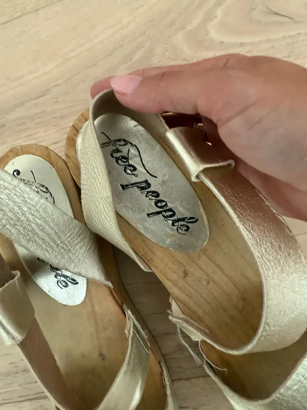 Free People Wedge Sandals - Image 2