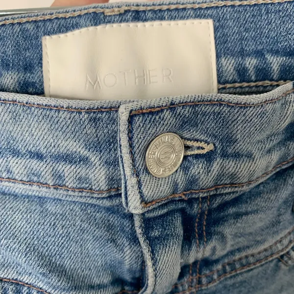Mother The Dazzler Toke Front Ankle Wild Calling Womens Denim Jeans Size 30 - Image 14