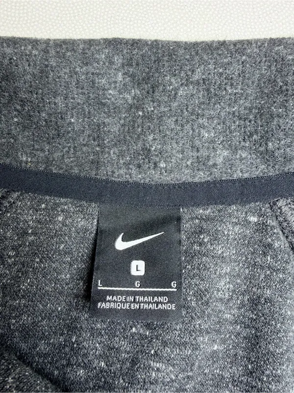 Nike Women’s Therma-FIT 1/4 Zip Pullover Gray Fleece Sweatshirt Large L - Image 4