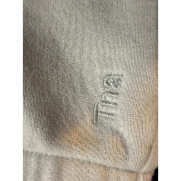 Tna Aritzia Cozy Fleece Boyfriend Shorts‎ White Relaxed Fit Small - Image 4
