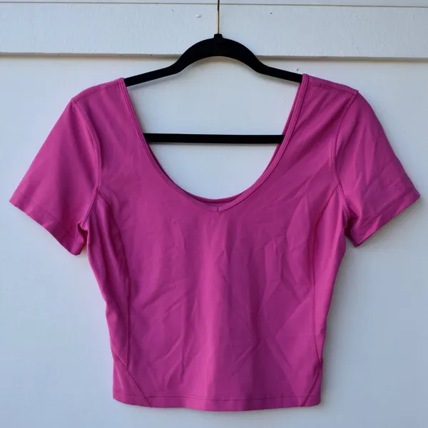 Lululemon Align T-Shirt Sonic Pink - Image 3