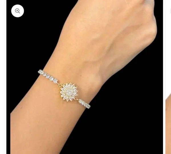 Sunburst Golden Flower Model - Image 3