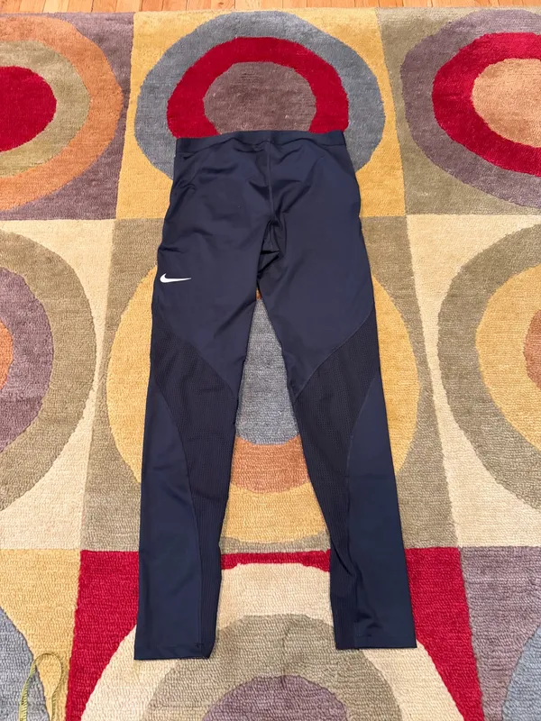 Nike Pro Hyper Cool Black Leggings 28” Inseam Women’s Size Large - Image 4