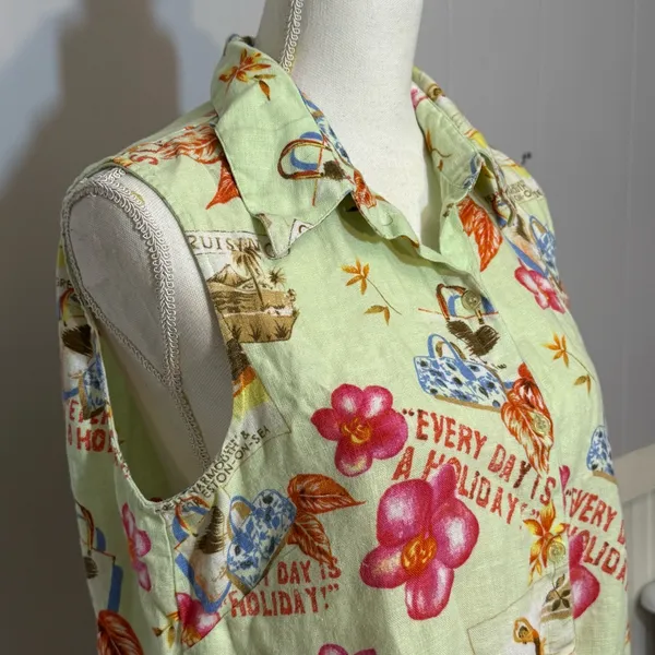 Dandy by Andi M. Linen Tie - Image 13