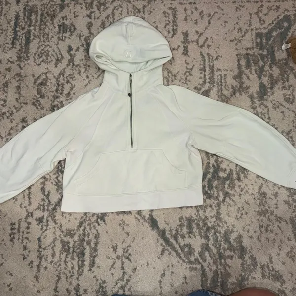 Lululemon Scuba Half Zip Hoodie Kohlrabi Green XS/S - Image 6